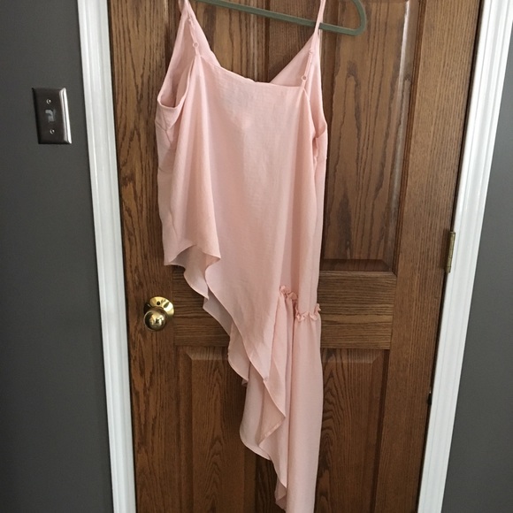 ASOS Blush asymmetrical cami/blouse - Picture 3 of 5